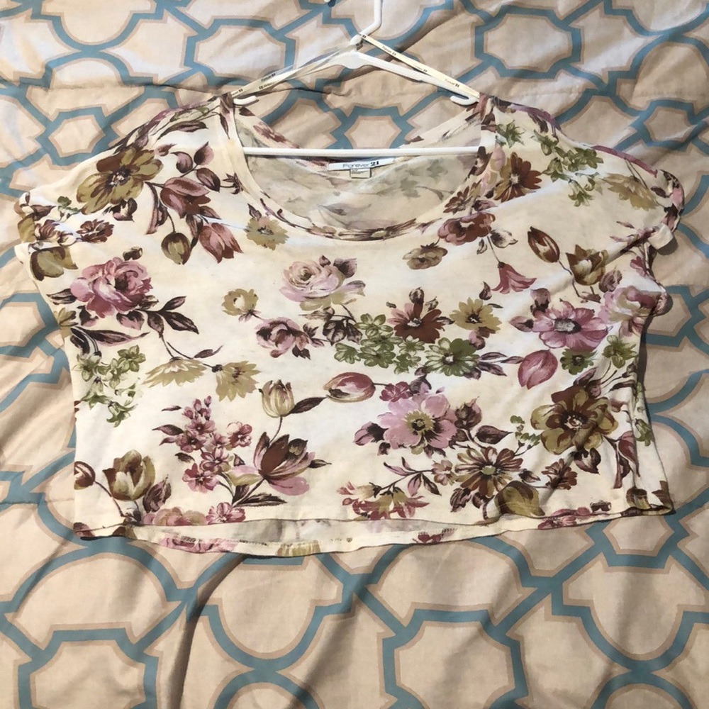 Flower Crop Top